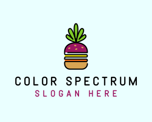 Beet Burger Vegan Restaurant  logo design