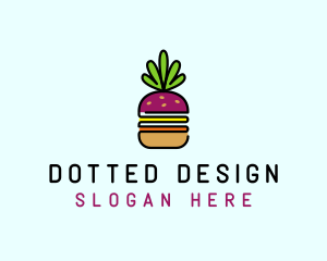 Beet Burger Vegan Restaurant  logo design