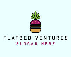 Beet Burger Vegan Restaurant  logo design