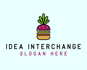 Beet Burger Vegan Restaurant  logo design