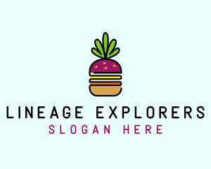 Beet Burger Vegan Restaurant  logo design