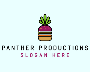 Beet Burger Vegan Restaurant  logo design