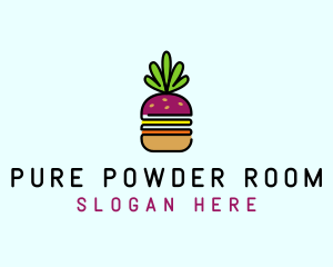 Beet Burger Vegan Restaurant  logo design