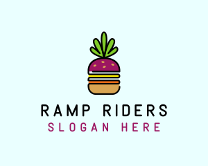 Beet Burger Vegan Restaurant  logo design