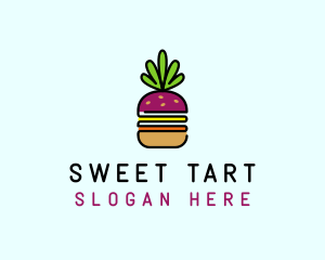 Beet Burger Vegan Restaurant  logo design