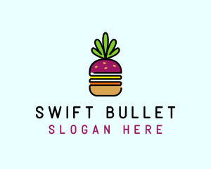 Beet Burger Vegan Restaurant  logo design