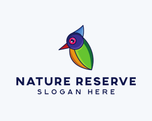 Wild Bird Animal logo design