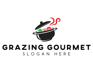 Hot Pot Shabu Shabu logo design