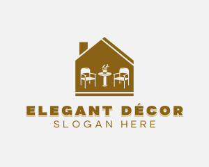 Home Staging Furniture Decor logo design