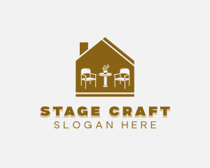 Home Staging Furniture Decor logo design