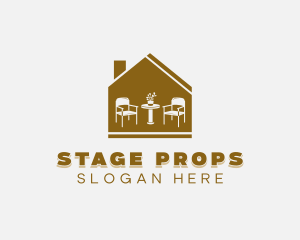 Home Staging Furniture Decor logo design