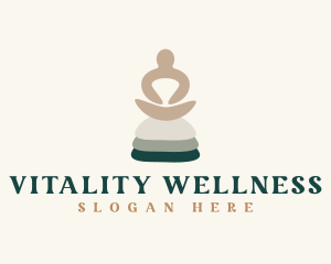 Wellness Yoga Rocks logo