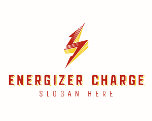 Lightning Bolt Power logo design