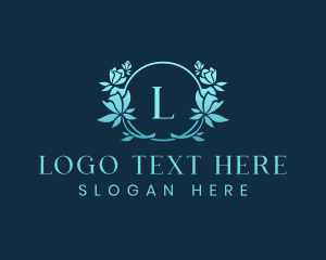 Flower Shop Boutique Logo