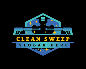 Pressure Wash Cleaning  logo design