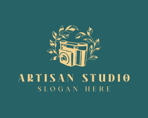 Camera Photographer Studio logo design