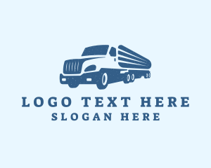 Cargo Shipping Truck logo