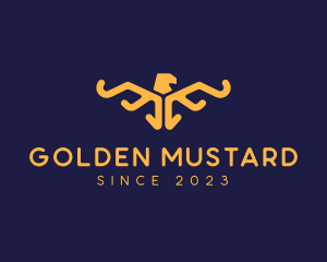 Golden Eagle Wings logo design