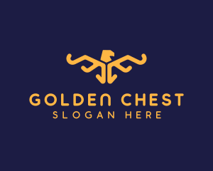 Golden Eagle Wings logo design