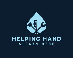 Water Drop Plumbing Tools logo