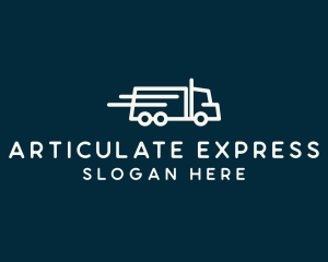 Express Service Truck logo design