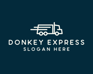 Express Service Truck logo design