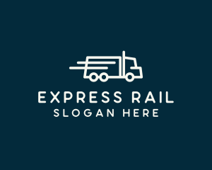 Express Service Truck logo design