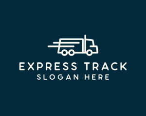 Express Service Truck logo design