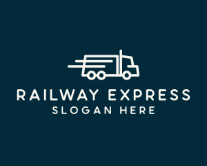 Express Service Truck logo design