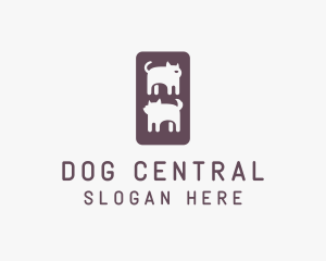 Pet Dog Cat Shop logo design