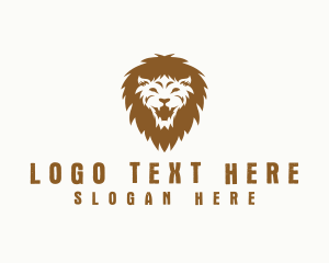 Carnivore - Wild Lion Roar logo design