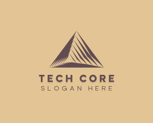 Tech Pyramid Agency logo design