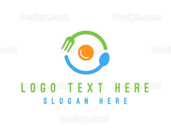 Breakfast Egg Meal Logo