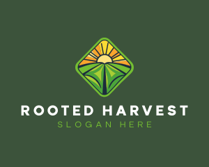 Farm Field Agriculture logo design