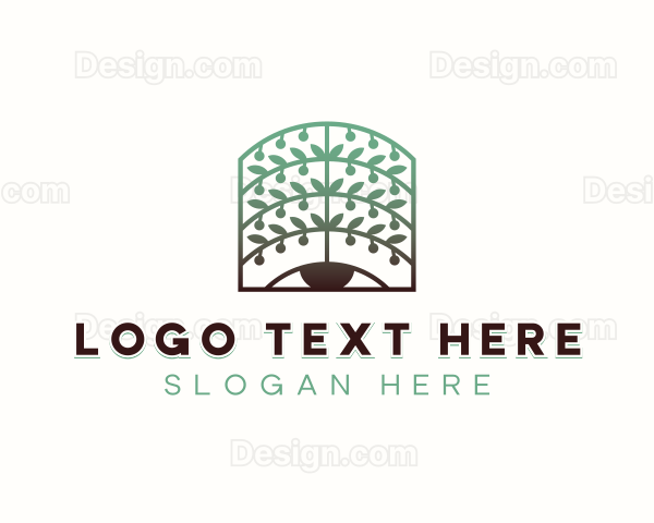 Botanical Planting Eco Logo