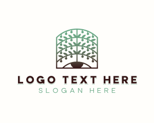 Botanical Planting Eco logo