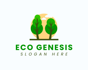 Eco Tree Park logo design