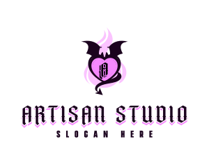 Evil Heart Boutique logo design