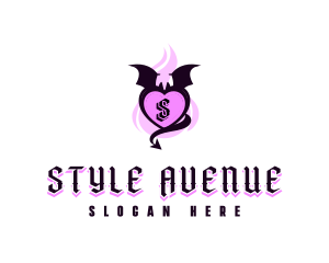 Evil Heart Boutique logo design