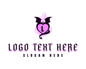 Trend - Evil Heart Boutique logo design