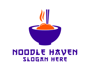 Noodle Street Food logo design