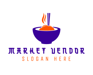 Noodle Street Food logo design