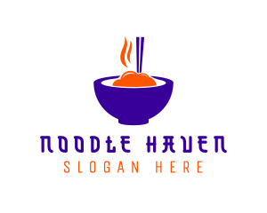 Noodle Street Food logo design