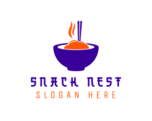 Noodle Street Food logo design