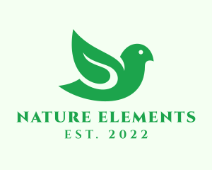 Bird Leaf Nature logo design