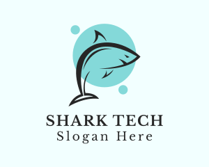 Predator Wild Shark logo design