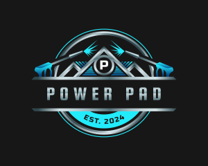 Power Washing Maintenance logo design