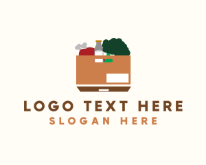 Supermarket Food Box  logo