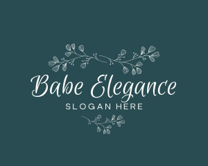 Elegant Floral Business logo design