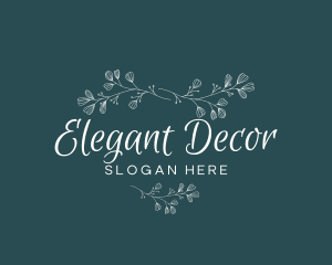 Elegant Floral Business logo design